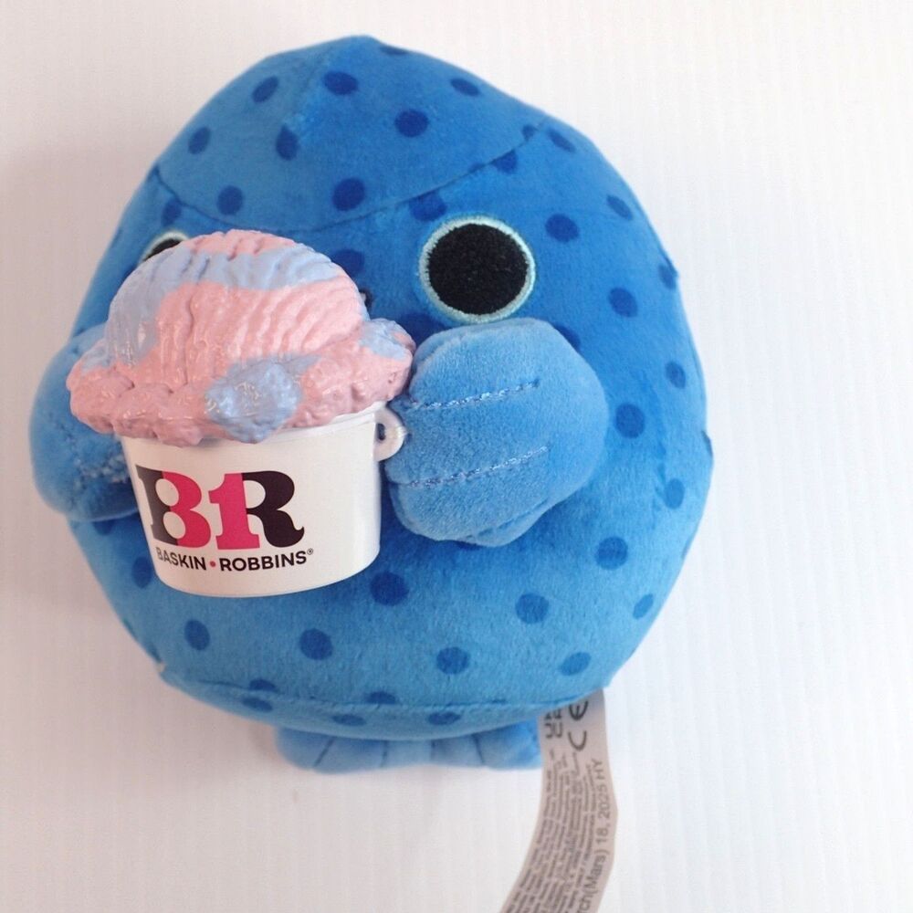 Zuru Snackles Series 3 OLIVIA PARROT FISH Baskin Robbins 5" Plush